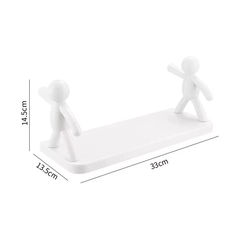 Cartoon Man Simple Wall Hanging Free Punching Rack