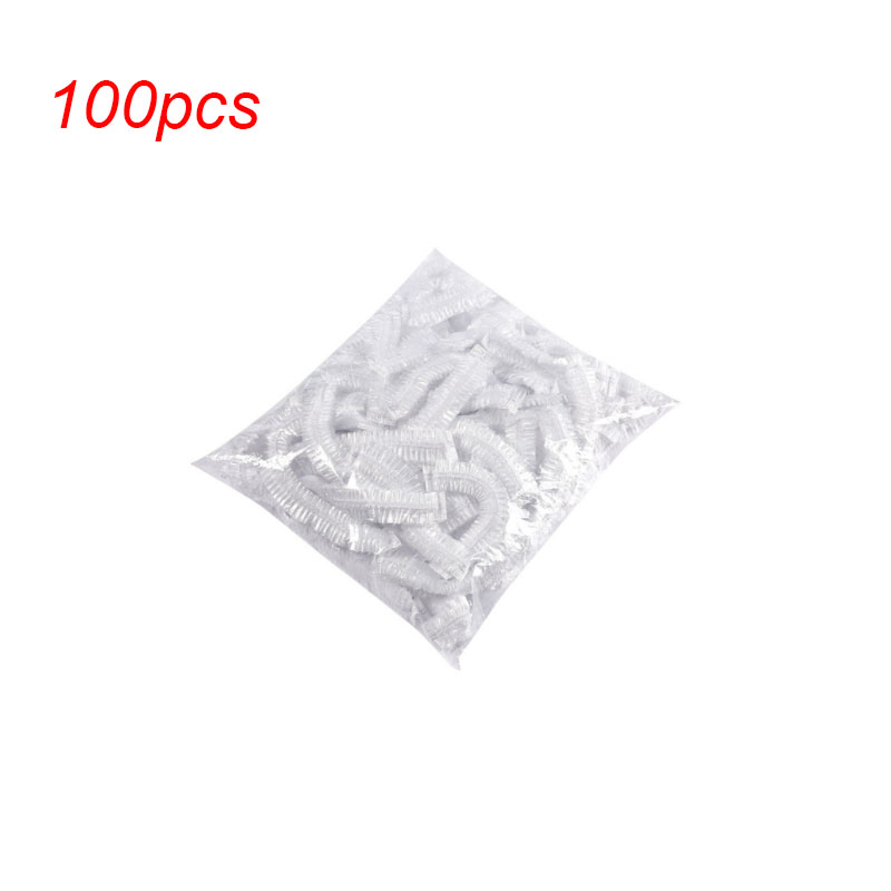 100Pcs Reusable Elastic Food Storage Covers Disposable Food Plastic Wraps Storage