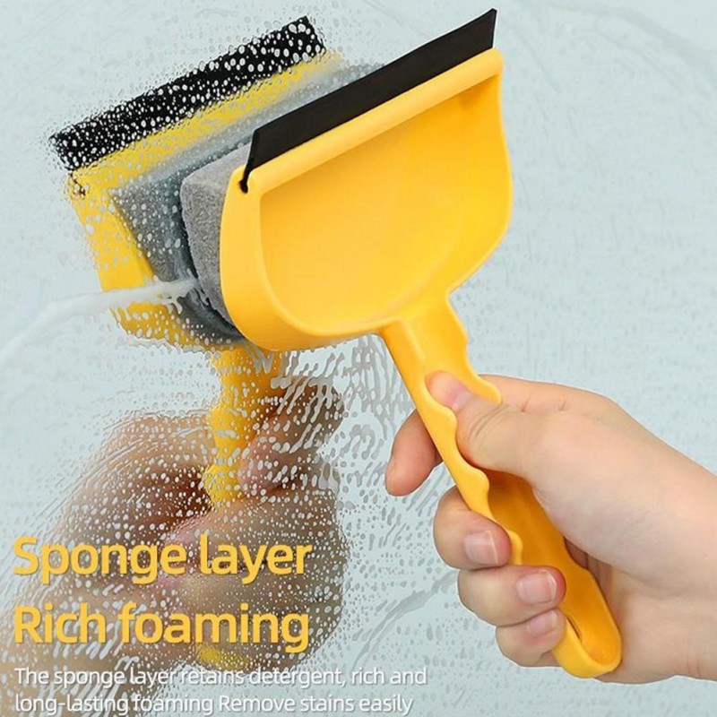 Multi-functional Mirror Wiper Scraper Bathroom Glass Wall Cleaning
