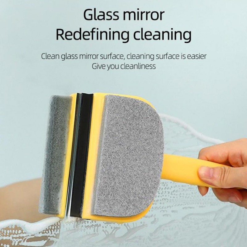 Multi-functional Mirror Wiper Scraper Bathroom Glass Wall Cleaning