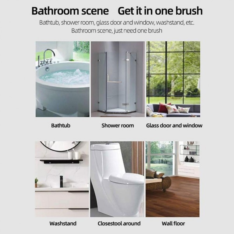 Multi-functional Mirror Wiper Scraper Bathroom Glass Wall Cleaning