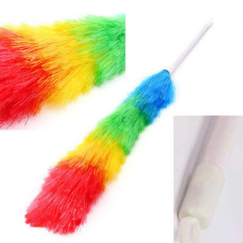 Rainbow Dust Duster With Plastic Handle