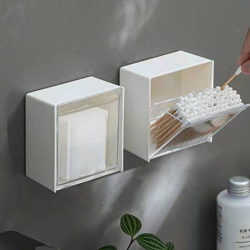 Transparent New Plastic Wall Shelf Bathroom Organizer