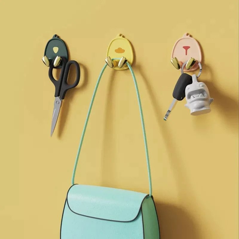 Pack of 3 Creative Adhesive Universal Hook