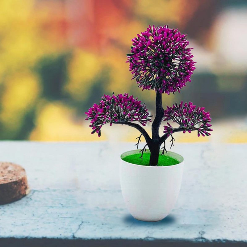 Artificial Plant with Pot Fortune Tree For Home Decoretion & Gift