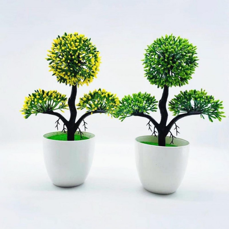 Artificial Plant with Pot Fortune Tree For Home Decoretion & Gift