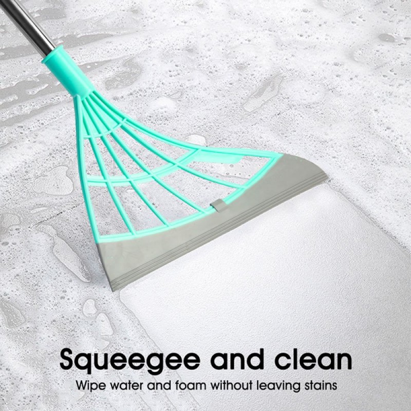 Broom Window Washing Wiper Silicone Spatula Mop