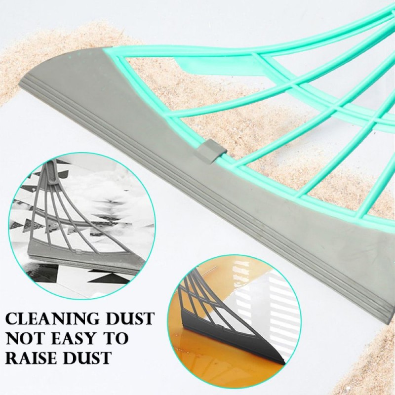 Broom Window Washing Wiper Silicone Spatula Mop