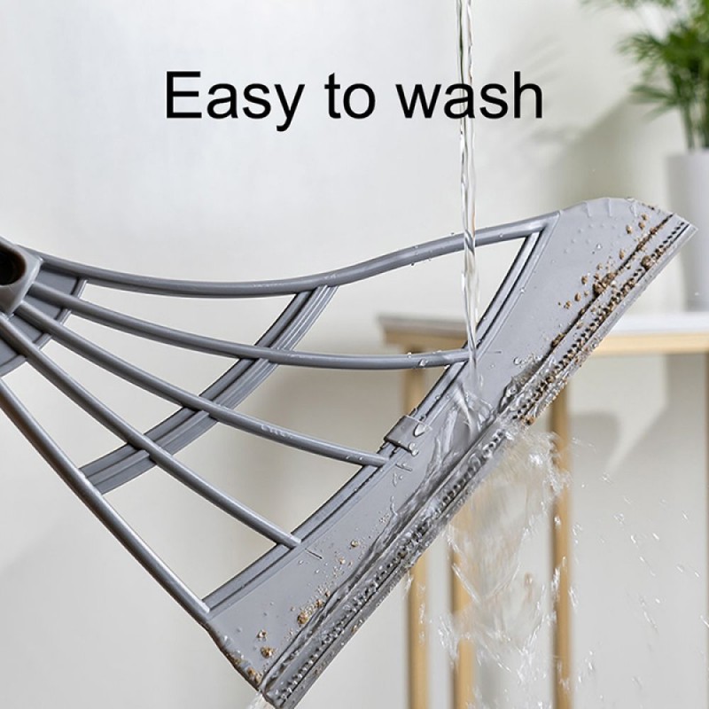 Broom Window Washing Wiper Silicone Spatula Mop