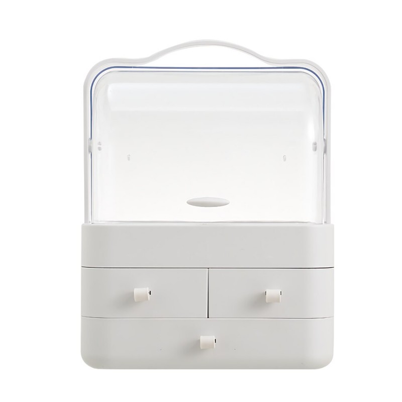 Desktop Tier Makeup Organizer Large Capacity Cosmetic Storage Box