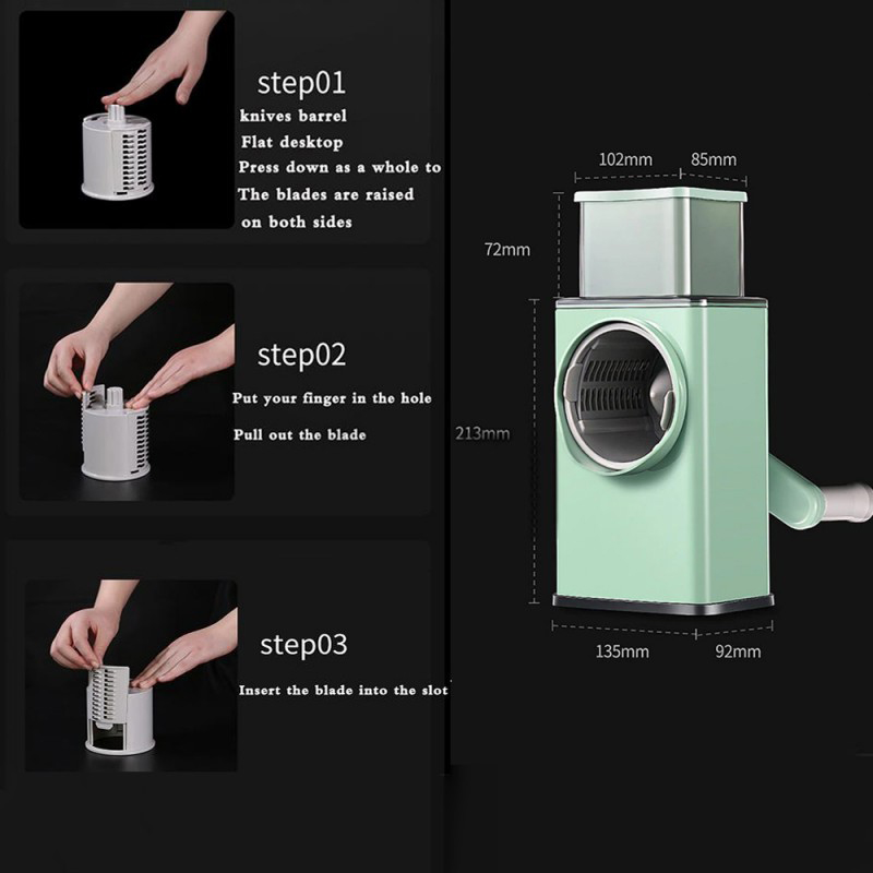 Multifunctional Vegetable Slicer Chopper Cutter