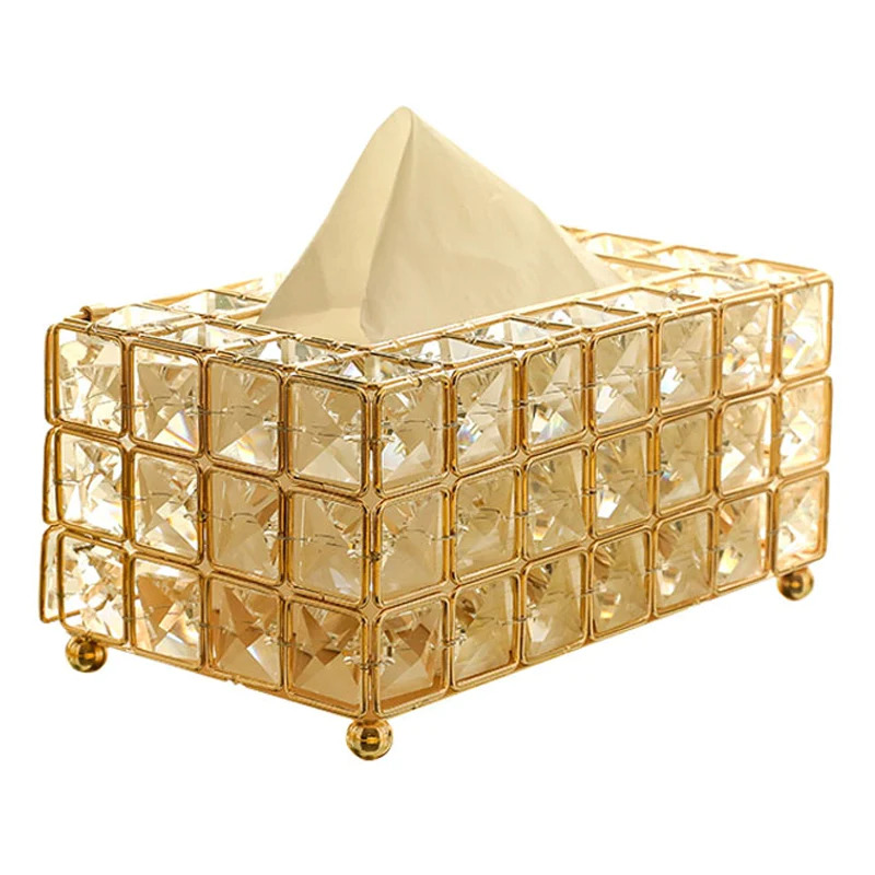 Dimond Crystal Beads Tissue Box