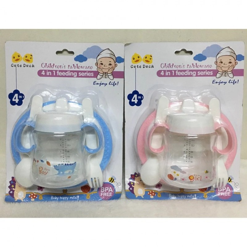 4 In 1 Cute Duck Feeding Series For Children's
