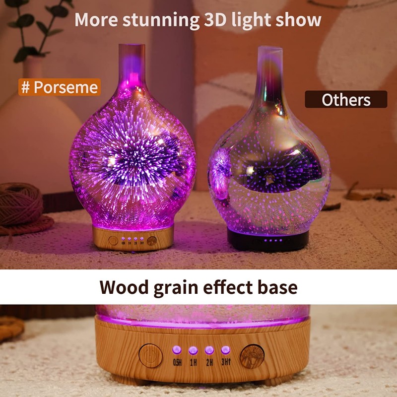 LED Night-Light ELLA Humidifier Air Aroma Diffuser Machine