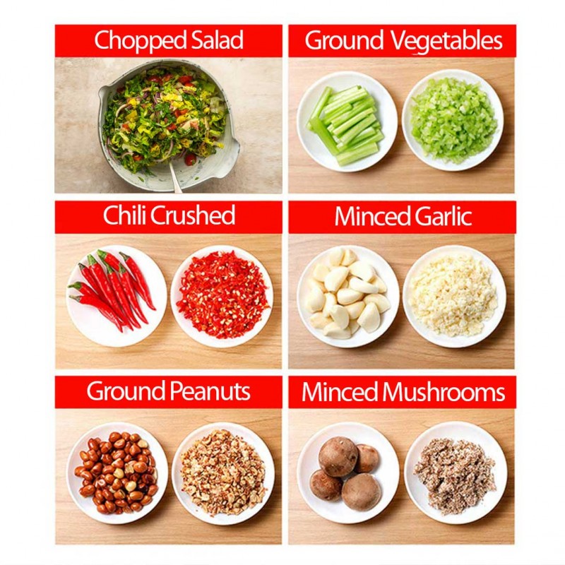 Manual Press Vegetable Chopper