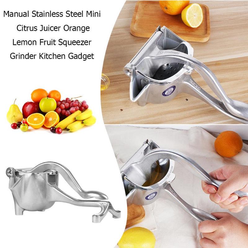 Manual Steel Press Citrus Juicer