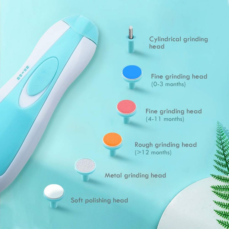 Safety Electric Nail Clipper Cutter Baby Nail Infant Nail