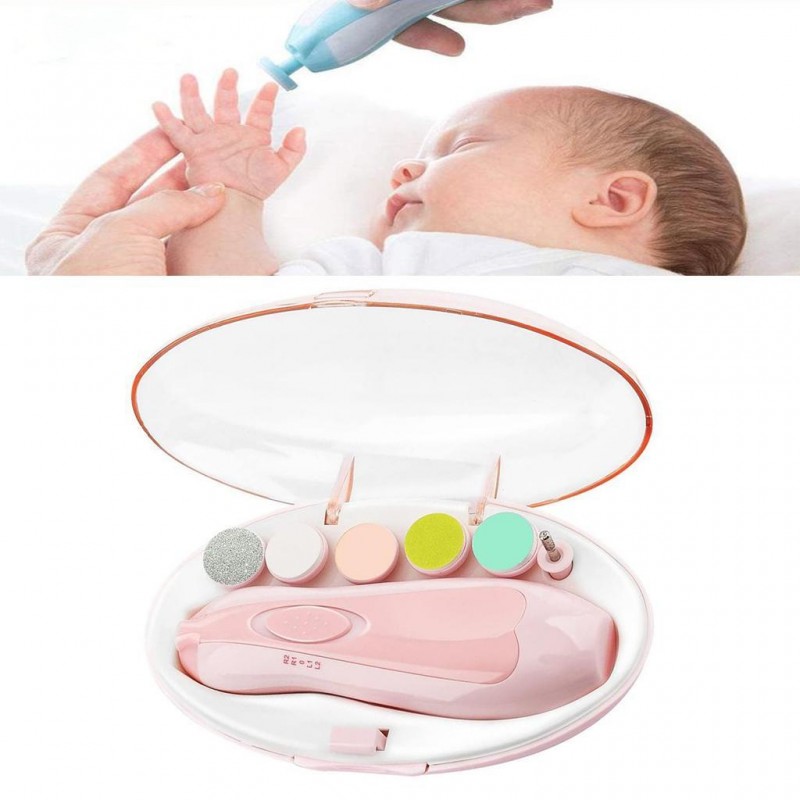 Safety Electric Nail Clipper Cutter Baby Nail Infant Nail