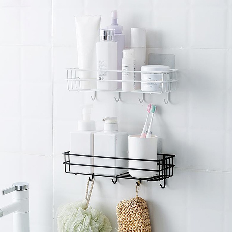 Wall Hanging Metal Shelf Storage Rack