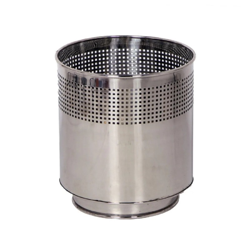 SS Planter Silver Finish