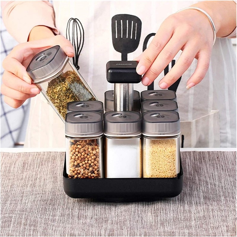 8 pcs Spice Jar Set
