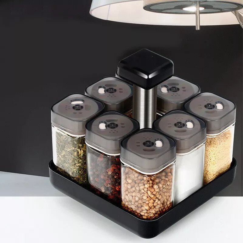 8 pcs Spice Jar Set