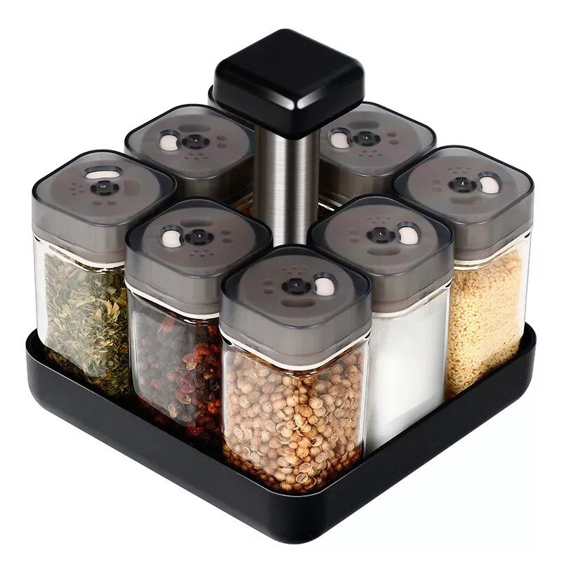 8 pcs Spice Jar Set