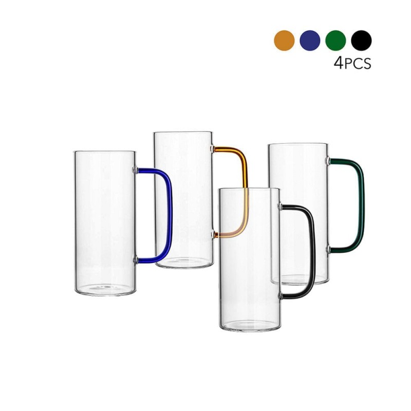 4pcs Trendy glass set