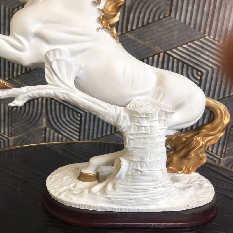 Resin Horse Statue Showpiece Large New