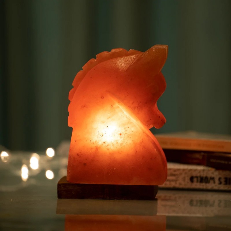 Salt Lamp Horse Head Shape