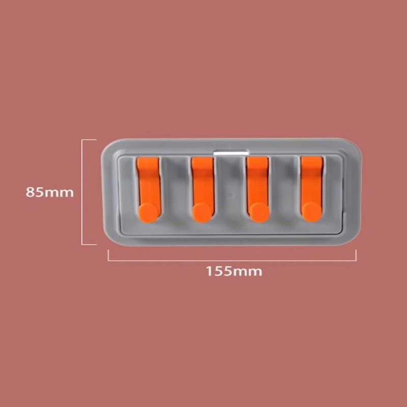 Multifunctional Foldable Wall Hook Rack