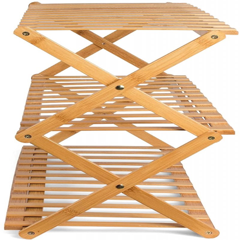 Foldable 3 shelves Shoe Rack