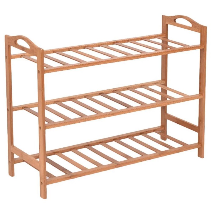 3 Tier Bamboo Shoe Racks