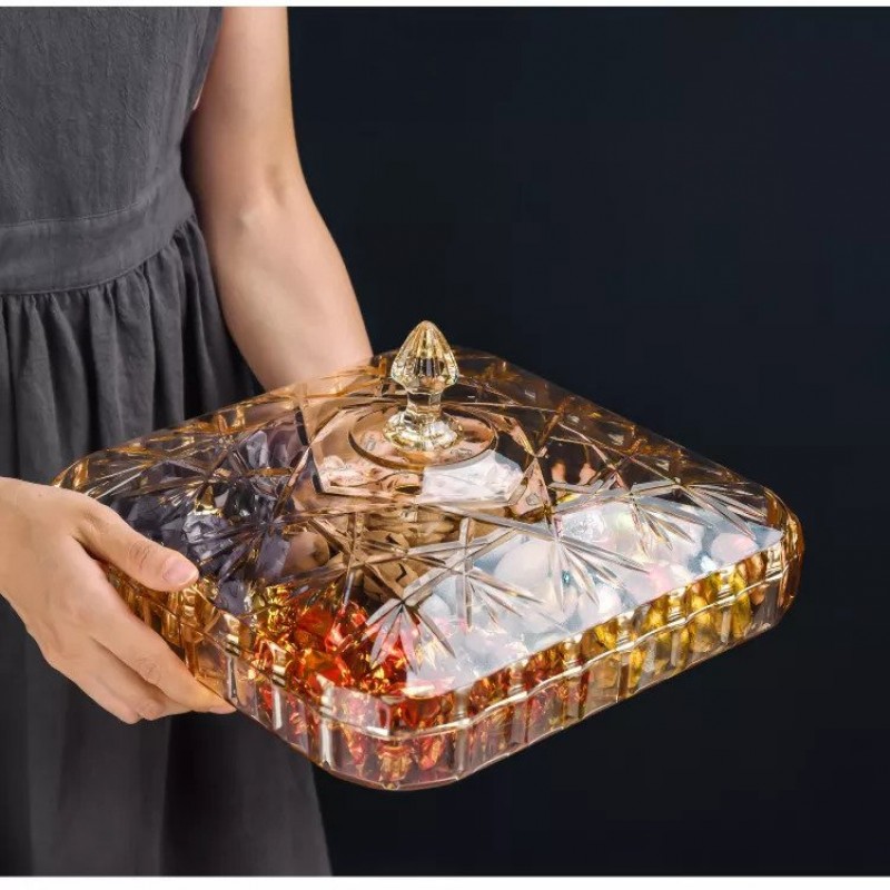 Acrylic Dry Fruit Tray