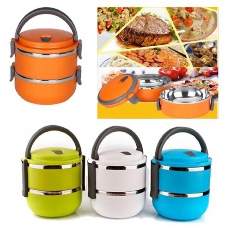 2 Layer Easy Portable Lunch Box