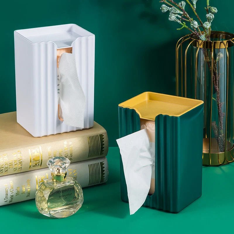 wall mounted tissue box