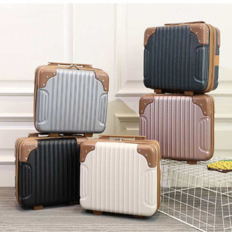Buy excellent cosmetic organizer bag mini suitcase hand carry