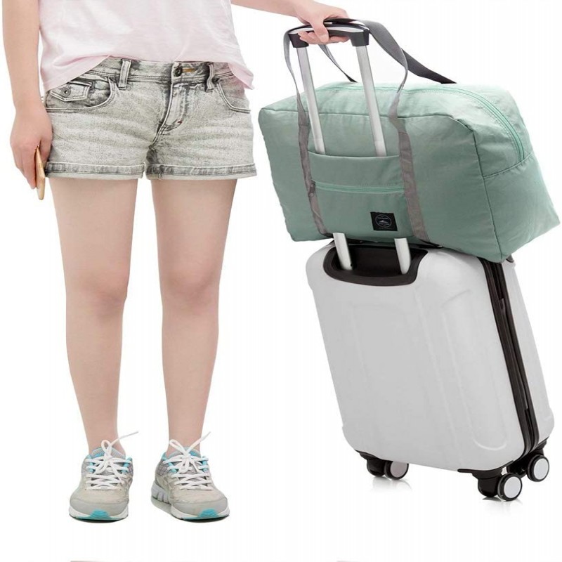 Foldable Nylon Zipper Water Proof Luggage Bag