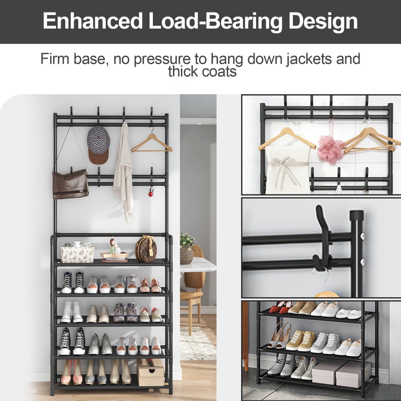 5 Layers Multifunctional Shoe & Hat Rack