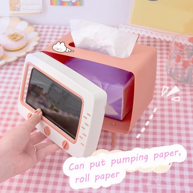 Creative TV Style Tissue & Mobile Box