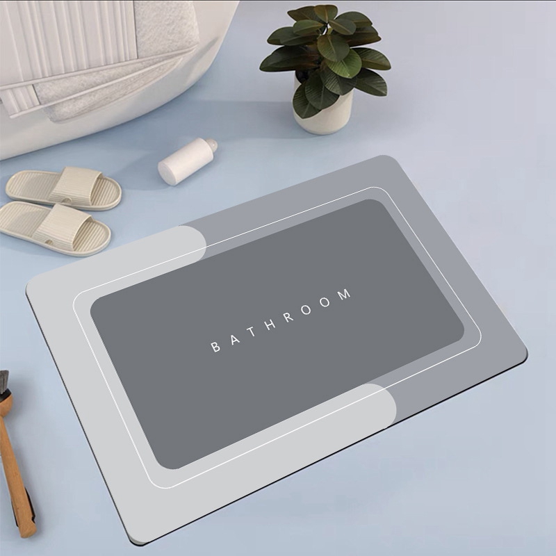 Non-Slip Bath Mat Water Absorbent