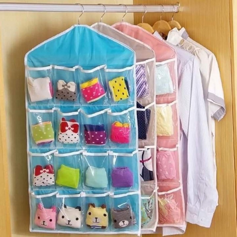 16 pockets hanging organizer