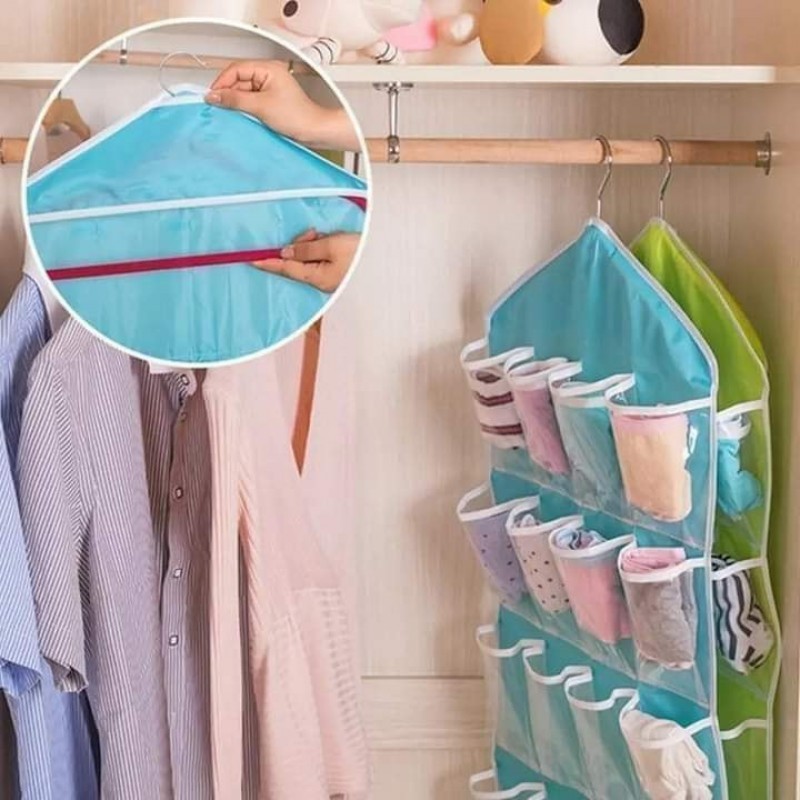 16 pockets hanging organizer