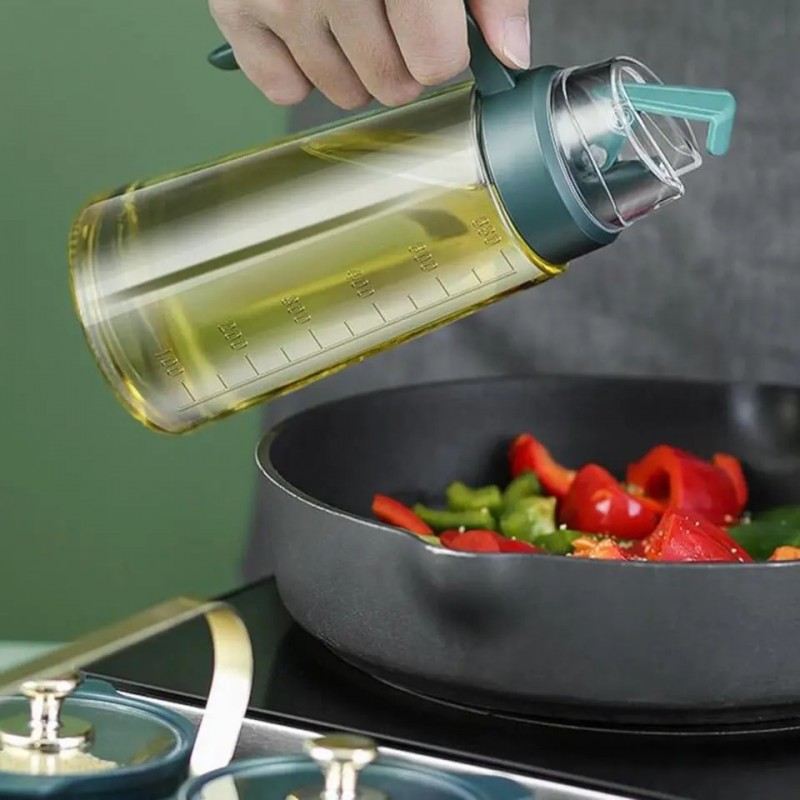 Non-Slip Handle Portable Oil Bottle