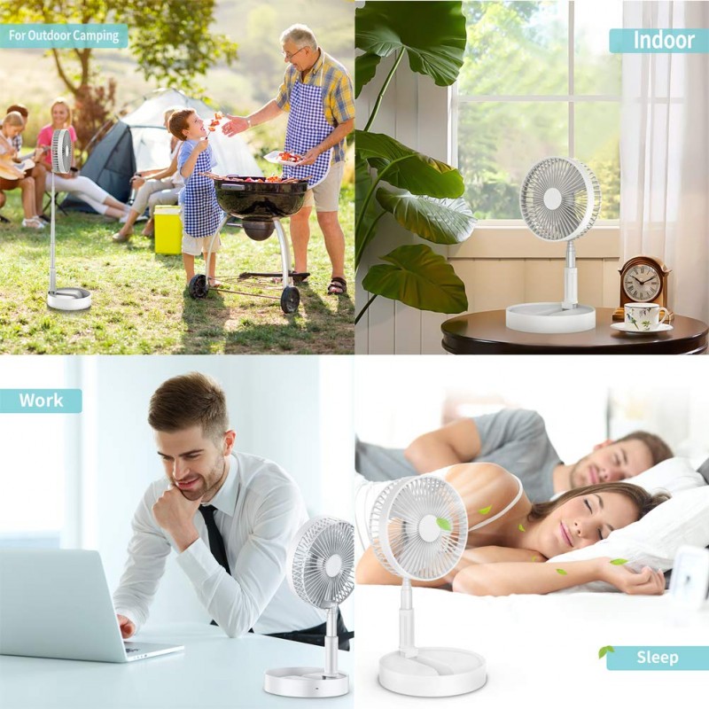 Rechargeable USB Desk Fan