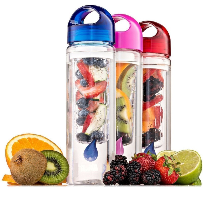 Fruit Infuser Water Bottle plastic