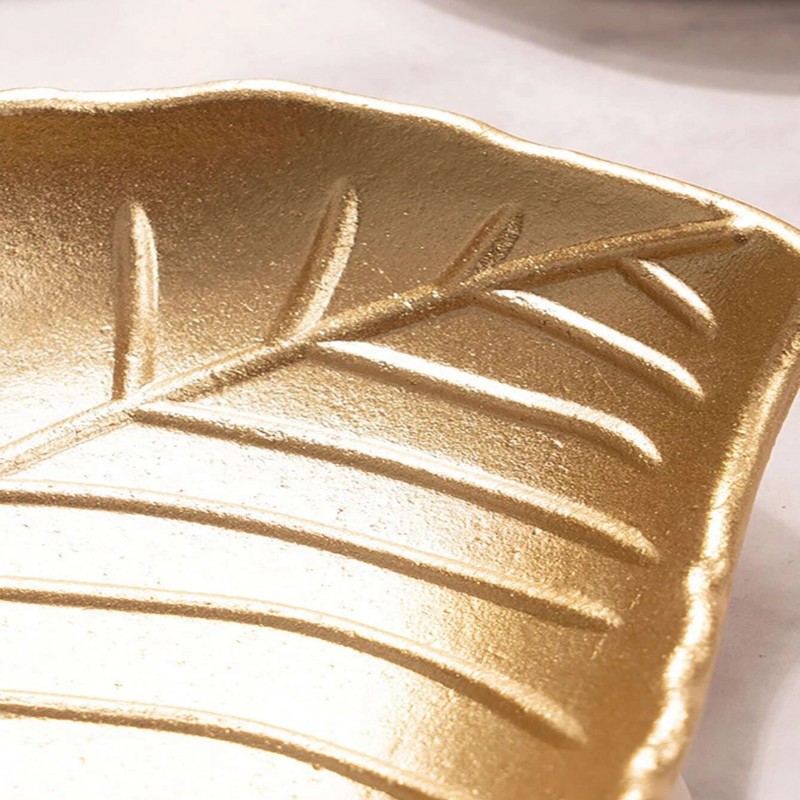 Decorative Leaf Shaped Serving Tray