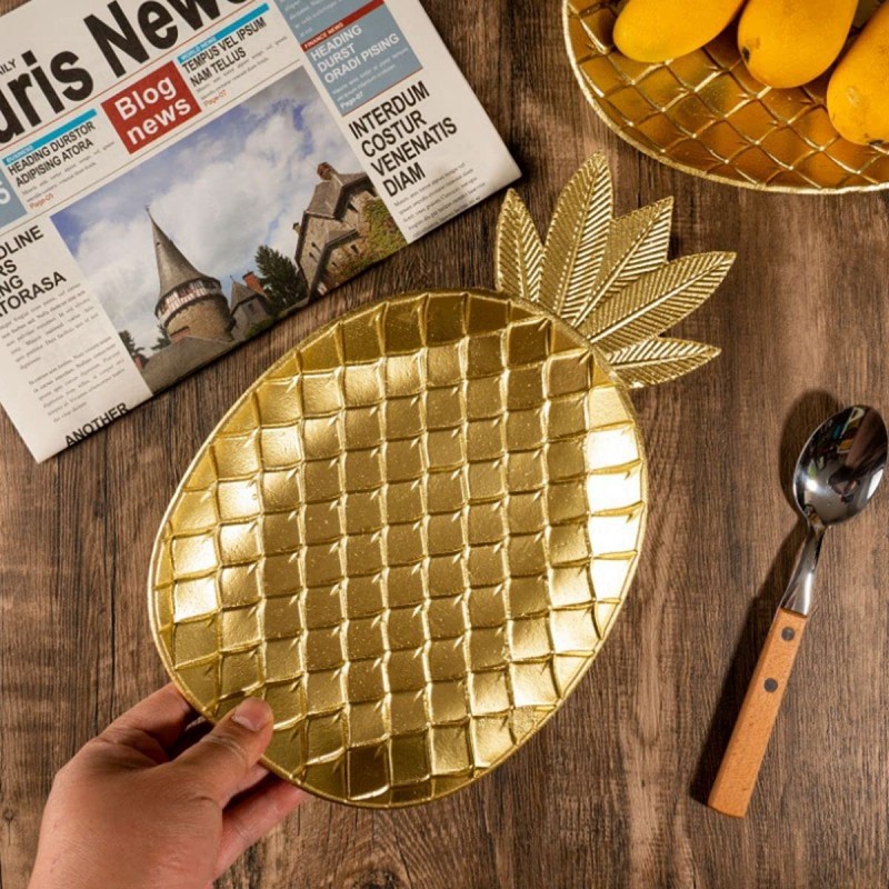 Decoration Pineapple Serving Tray