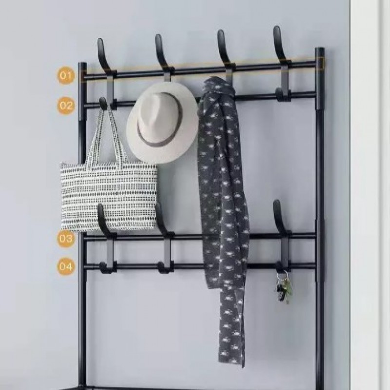 4 Layers Multifunctional Shoe & Coat Rack
