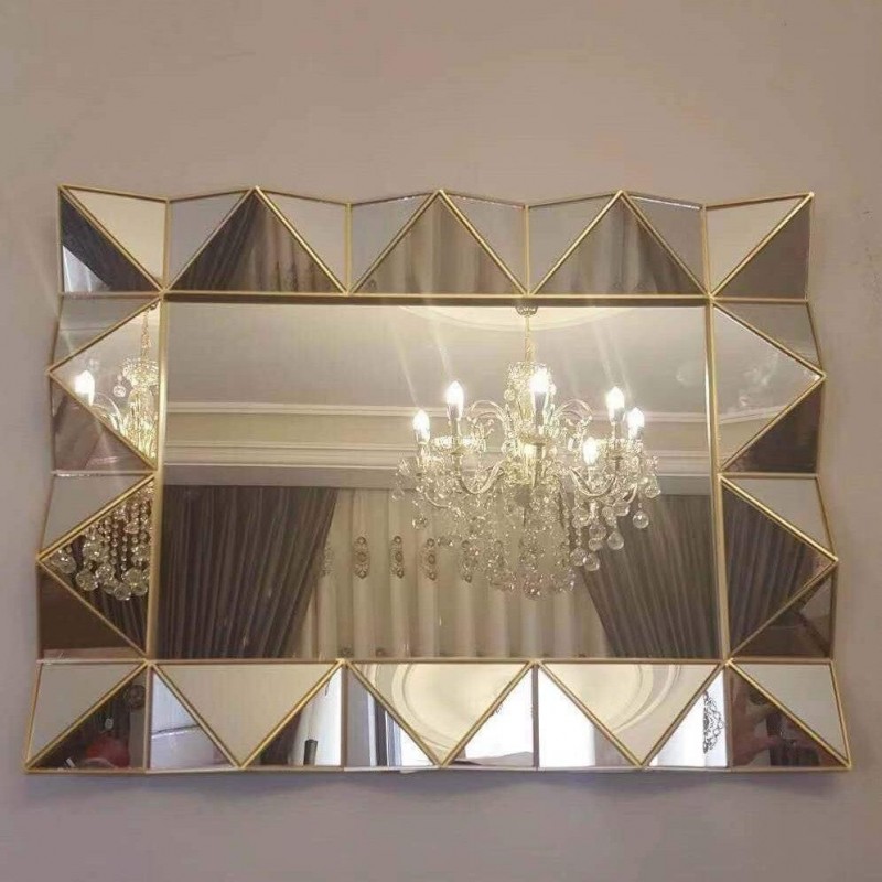 Rectangle Wall Hanging Mirror